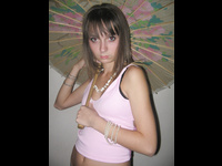 Sexy Posing Teen Girlfriend