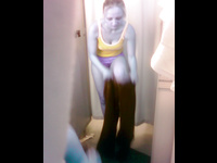 Playful blonde takes naughty pictures