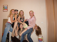 Playful blonde takes naughty pictures