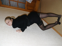 Playful blonde takes naughty pictures