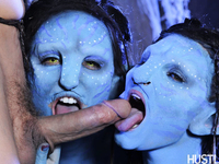 Conseguir una mamada de 2 zorras Avatar (XXX)