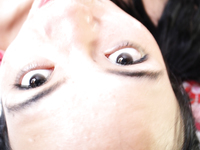 Catalina Jose gets a face full of cumshot