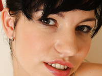 Busty Daisy Lee plays with her dildo in the shower