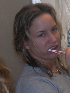 Sexy Rubia Novia Desnuda