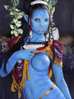 Yurizan Beltran em Avatar XXX
